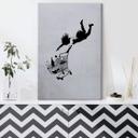 Lienzo Banksy - Compra hasta caer rendido