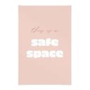 Tekstil plakat This is a safe space