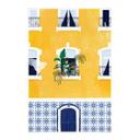 Póster de tela Fachada de Lisboa - Tomljanovic