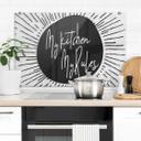Stænkplade - My kitchen my rules