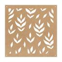 Rumdeler, skillevæg blomsterblade - MDF naturligt look