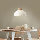 Pendelleuchte Lorena, beige, 174,5 x 35 cm, Holz Pilz