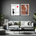 Plakat - Banksy - Girl with the red balloon