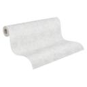 Almindeligt tapet hvidgrå - non-woven tapet køkken - tapet stue gang