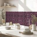 Azulejos Adhesivos Fredriksson - Zafiro violeta - Lote de 12