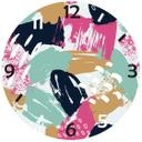 Muursticker met Klok - Creative