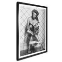 Póster gNo - Multitarea en blanco y negro