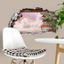 3D Wallsticker Skyer