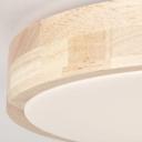 Deckenleuchte Liv, braun, 6,5 x 34 cm, Holz Lampe