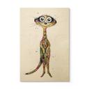 Cuadro de madera Hagenmeyer - Suricata