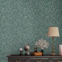 Papel pintado tejido-no tejido de diseño verde oro - papel pintado gráfico tejido-no tejido papel pintado moderno para el salón