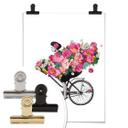 Póster Graves - Bicicleta Flora