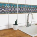 Azulejos Adhesivos Flores de Sarvar - lote de 12
