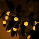 Cotton Ball Lights LED-Lichterkette gelb 20-teilig
