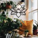 MDF - Decoración en madera flor de loto