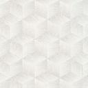 Papel pintado 3D sostenible Ilusión - papel pintado retro de A.S. Création Gris Blanco 385062 