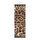 Tekstil plakat Vild leopard - Dyreprint - Tunaboylu - Panorama