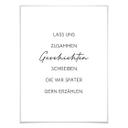 Poster Ecrivons des histoires