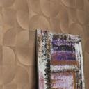 3D-tapet, retro-mønstret tapet, Erismann Martinique brun non-woven tapet