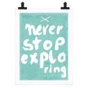 Plakat Treechild - Never Stop Exploring