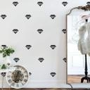 Sticker mural - Set diamants