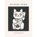 Fotomural Maneki Neko - El gato de la suerte | Winkekatze - KsanaKalpa