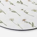 Meadow Romance med markblomster - Kikki Belle - Rund – print på aluminium