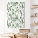 Lienzo ramas con hojas verdes - UN Designs