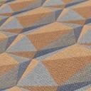 papel pintado 3D diseño francés amarillo azul - papel pintado tejido-no tejido salón