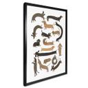 Plakat Legende gravhunde - Illustration af hund - Melin