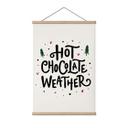 Póster de tela Hot Chocolate Christmas Print - Soley