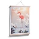 Póster Suelto - Flamingo y sus amigos