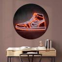 Vinilo decorativo de neón de Mielu para los fans de las sneakers