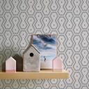 Architects Paper Jungle Chic - Papier peints rétro/vintage, gris