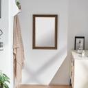 Wandspiegel gold rechteckig - Mailand - 50x70 cm