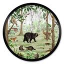 Póster Kikki Belle - Cuadro de búsqueda del bosque - Redondo