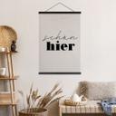 Tekstil plakat smuk her