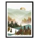 Póster SpaceFrog Designs - Mañana de otoño