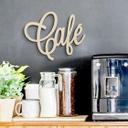 Træbogstaver - Café - Poppel