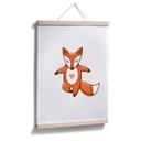 Affiche - Yoga-renard 09