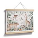 Póster Animales en la jungla - Póster infantil - Kvilis