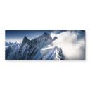 Glasbillede - Bjergpanorama - Toppen af Mont Blanc - Nienartowicz - Panorama