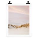 Póster Zwart - Paisaje de dunas en Ameland