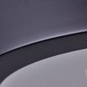 Deckenleuchte Miriam, schwarz, Ø 31 cm, Metall Moderne Deckenlampe
