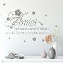 Amici veri sono come meloni...