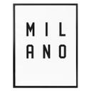 Póster - Tipografía Milano