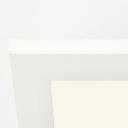 Aufbaupaneel Constantin, weiß, 29,5 x 29,5 cm, Metall Led panel, dimmbar