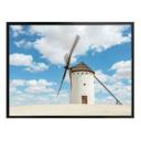 Póster Colombo - Molinos de viento en la Ruta de Don Quijote en España