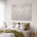 Wanddecoratie wilde bloemenweide met vlinders in Scandinavisch design - Ms Tiff - Alu-Dibond