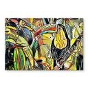 Tableau sur verre Zamart - Toucan